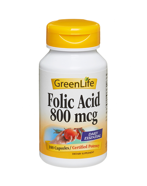 folic acid 800 mcg