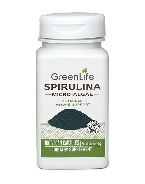 GreenLife Spirulina 100veg caps healthstore.sg